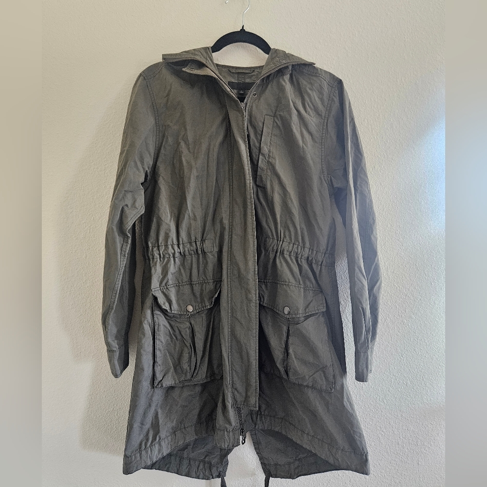 Womens Uniqlo Olive Green Jacket